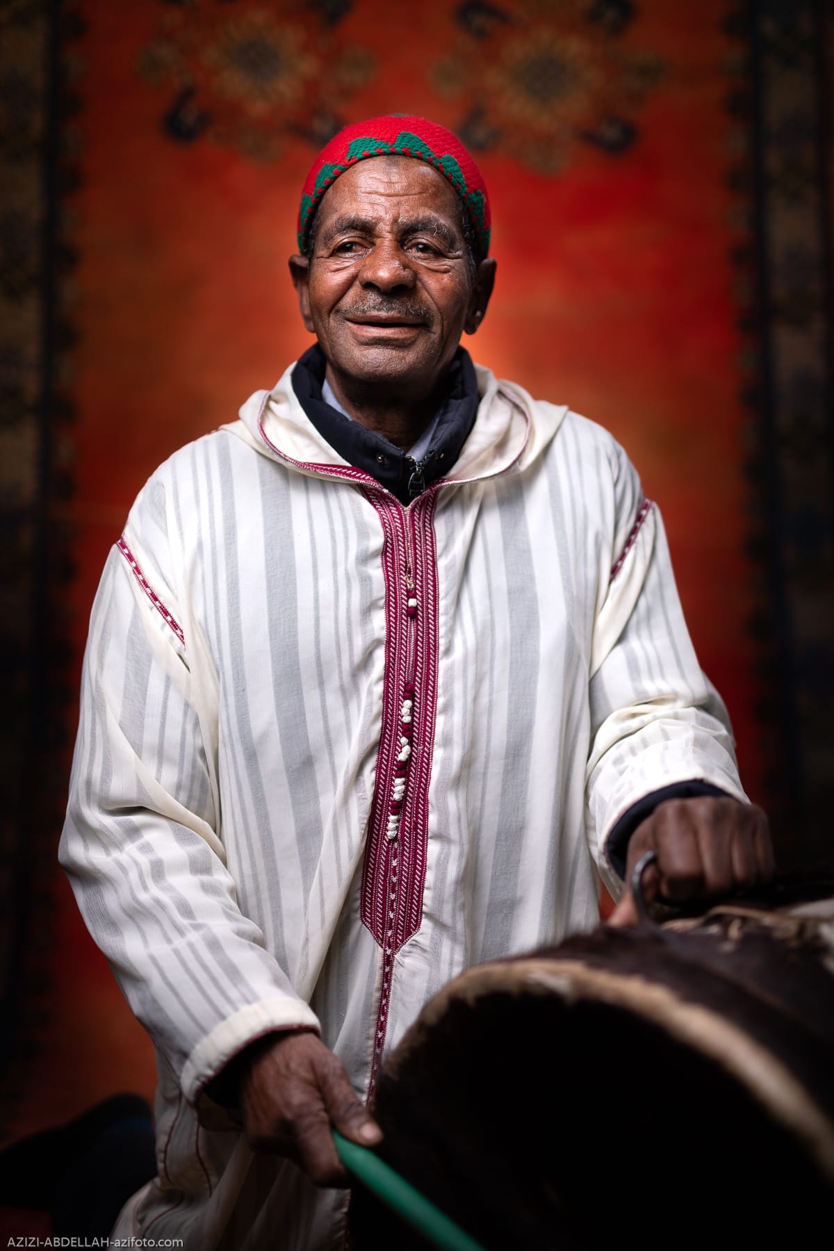 Portraits of Ahwach dancers by Abdellah Azizi