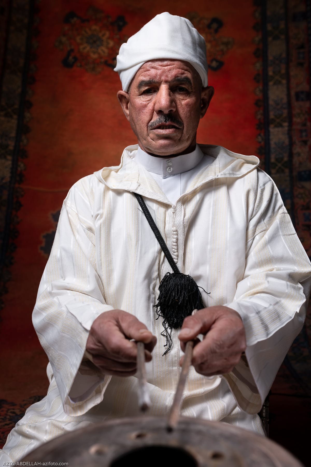 Portraits of Ahwach dancers by Abdellah Azizi
