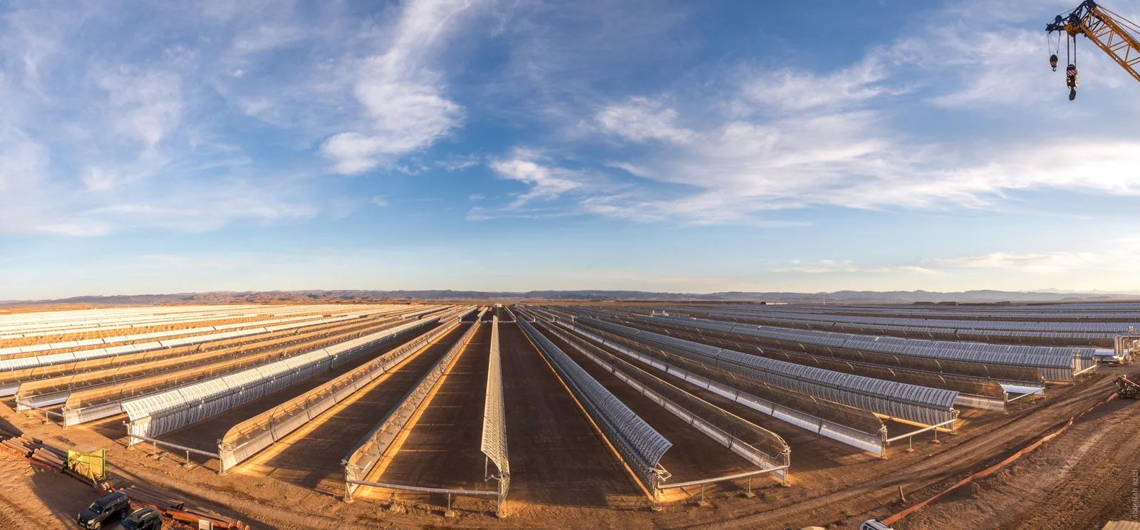 Solar power station - Ouarzazate, Morocco, Photographs by Abdellah azizi