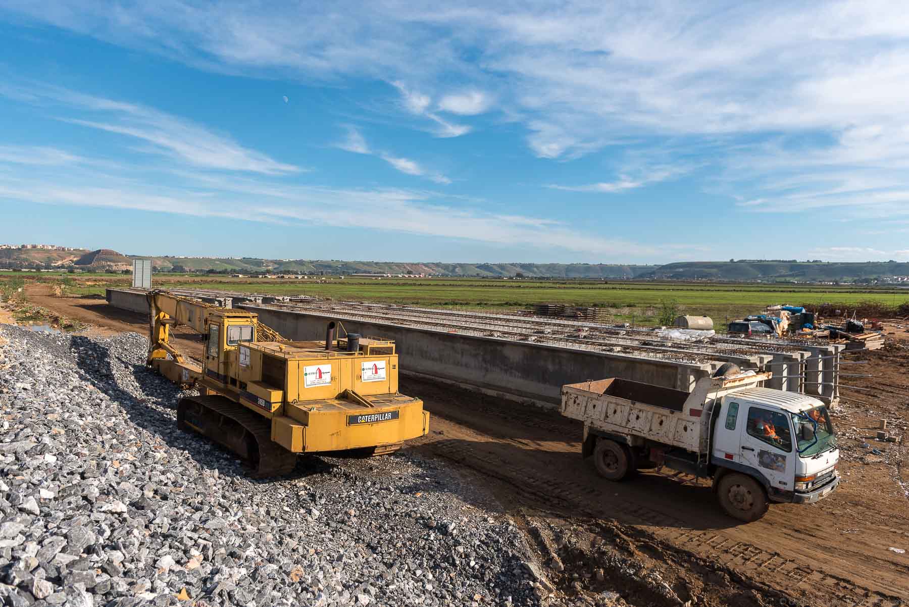 Bridge constructing project Rabat