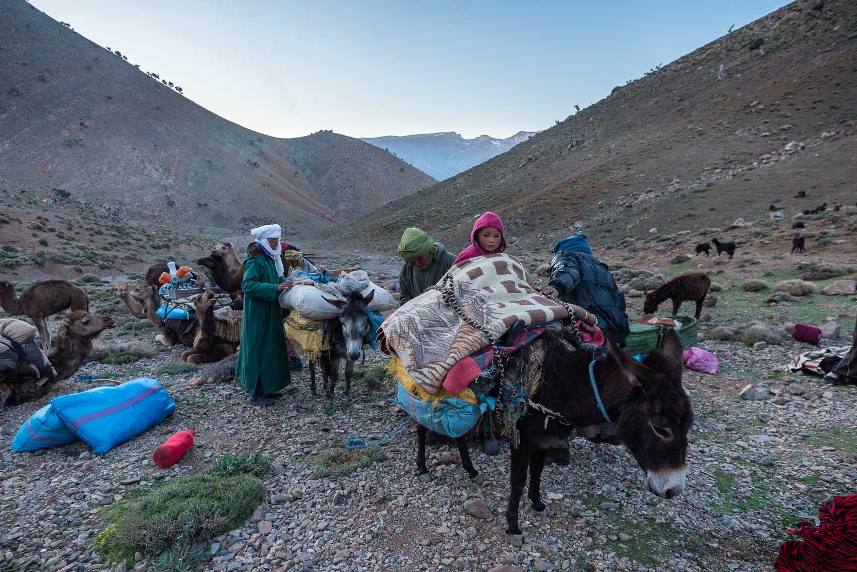 Ait Atta nomads, Morocco