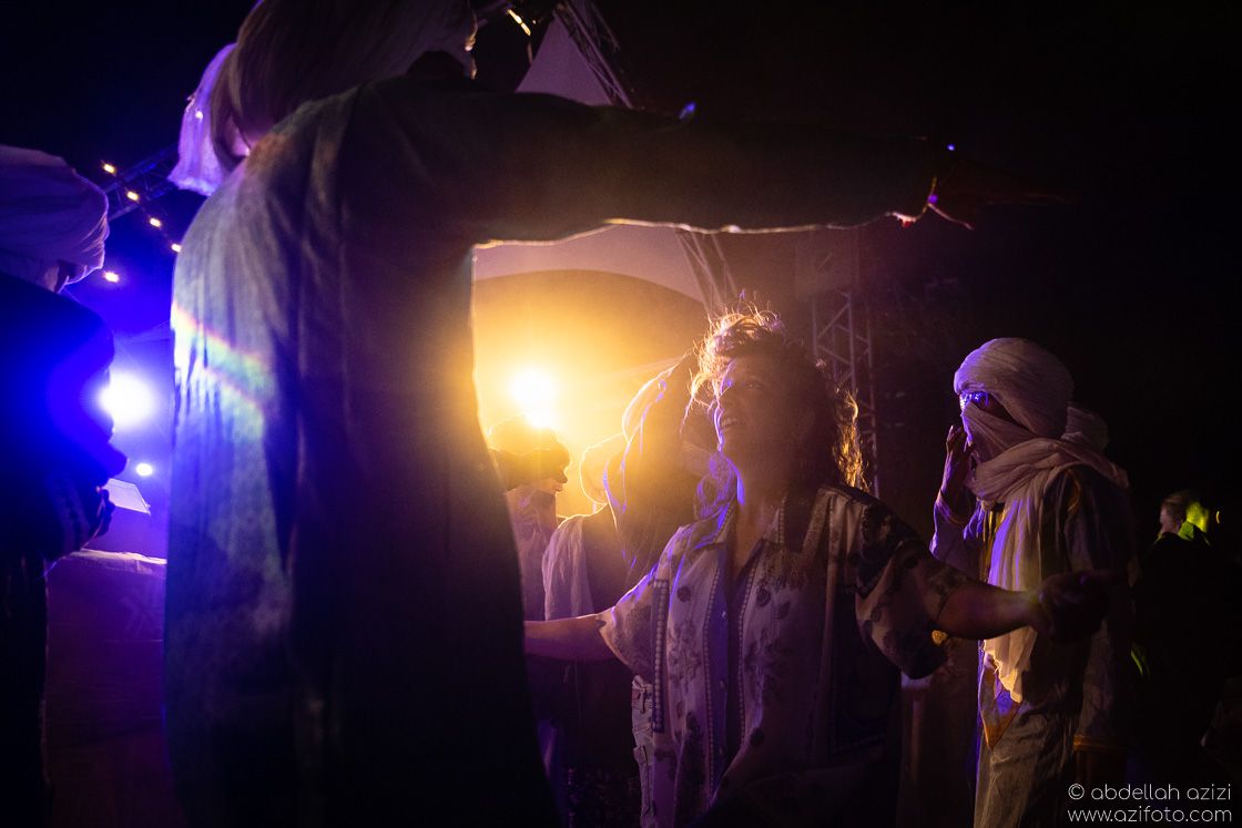 Dancing Taragalte Festival, Mhamid, Morocco