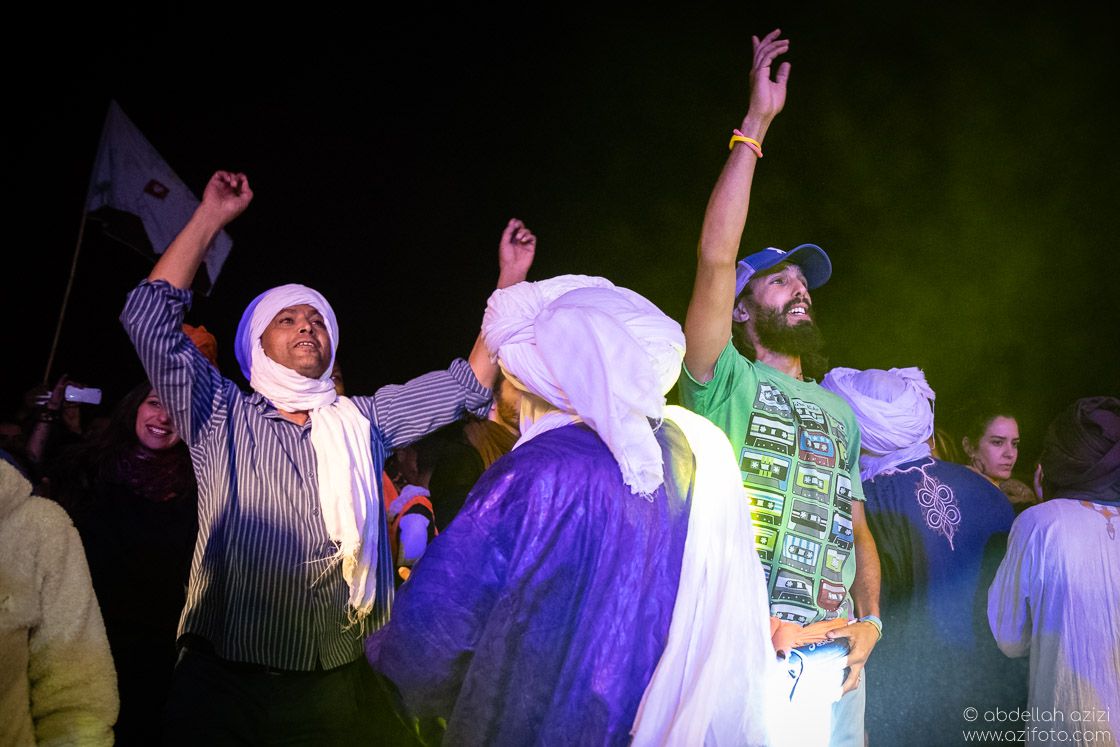 Halim Sbai Dancing Taragalte Festival, Mhamid, Morocco