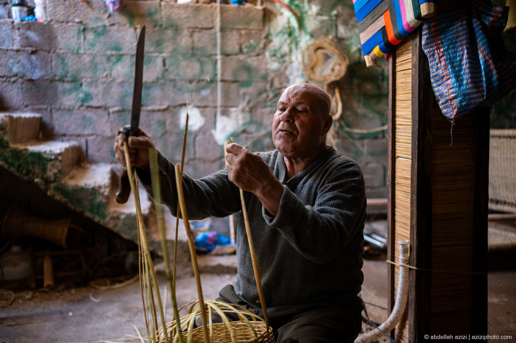 pigeon basket maker - Morocco-9036